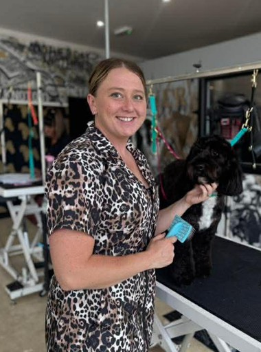Crystal, founder of The Paw Path